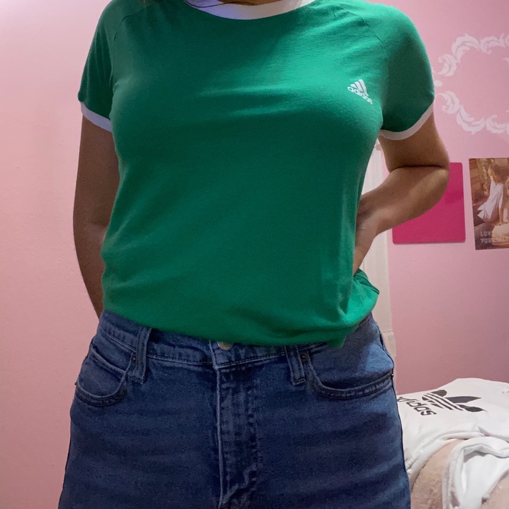 Green Adidas Shirt
